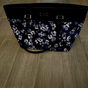 Beautiful periwinkle, blue, white, Kate, spade shoulder bag